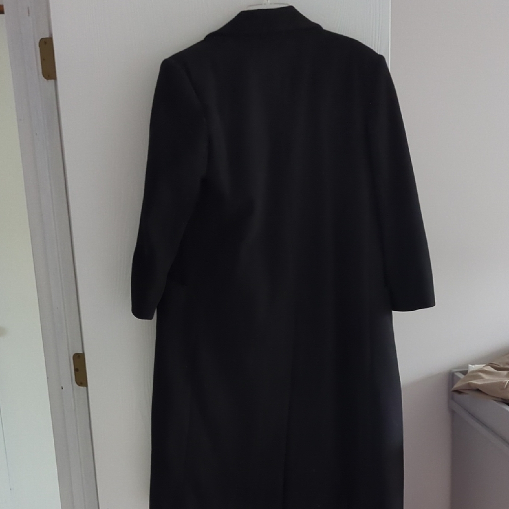 Preston & York Black Petite Wool Coat - Picture 7 of 7